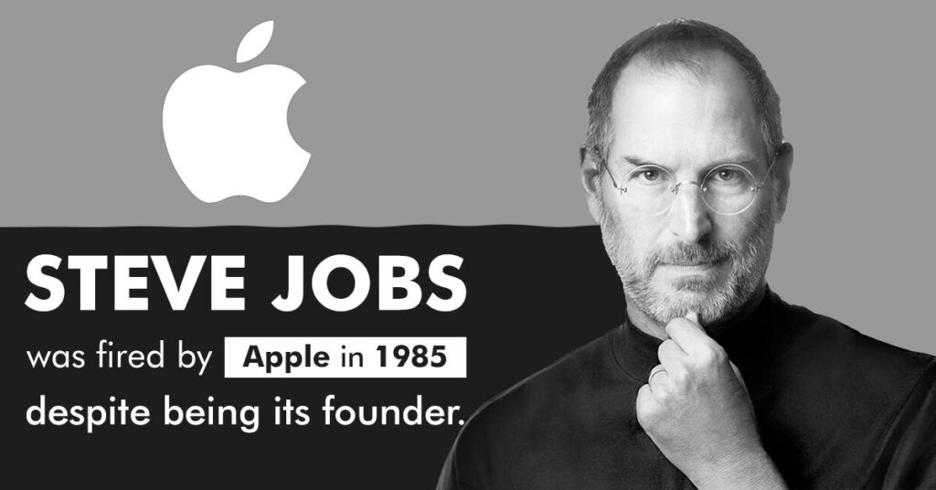Steve Jobs Was fired by Apple