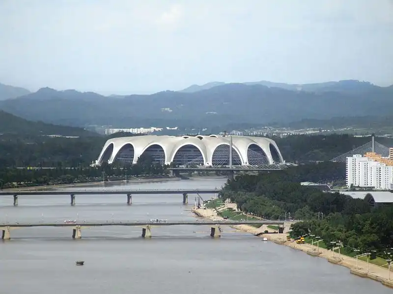 Rungrado 1st of May Stadium in Pyongyang